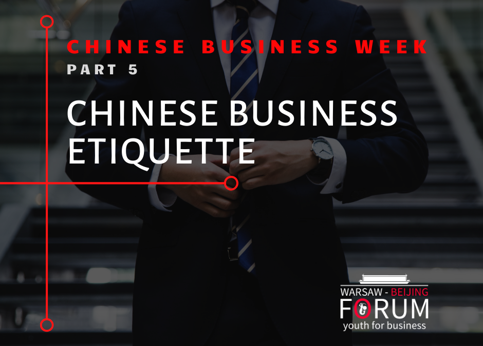 Chinese business etiquette in a nutshell