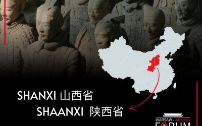 Map of China: Shanxi, Shaanxi