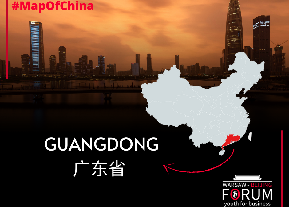 Map of China: Guandong