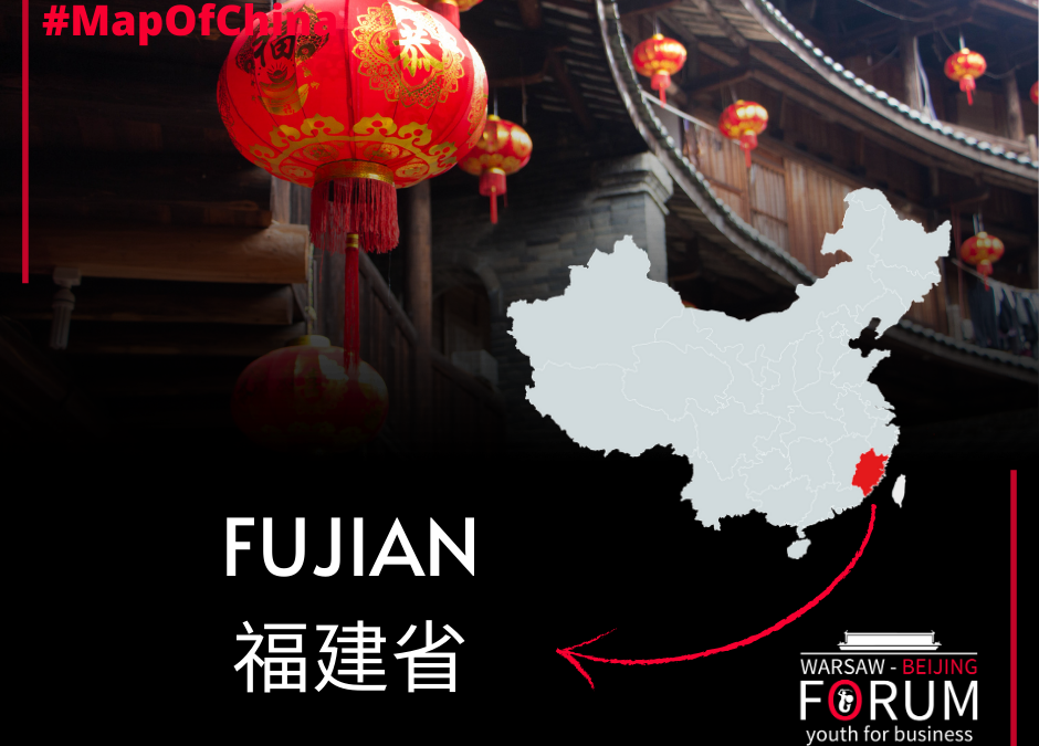Map of China: Fujian